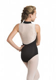 Girls Zip Front with Daisy Mesh - AW1062DS G