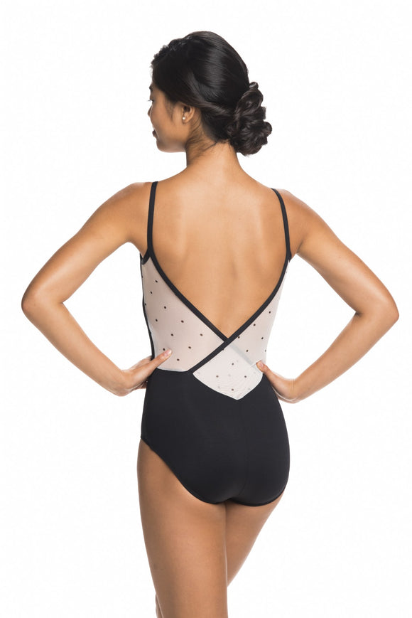 Allegra with Polka Dot Mesh - AW136PD