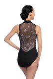 Zip Front with Falling Leaves Print - AW1062FL