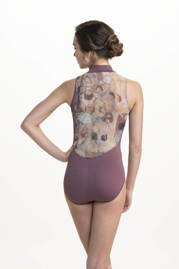 Zip Front with Valentina Print - AW1062VL