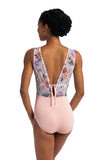 Scarlet with Flora Print Mesh - AW1139FA