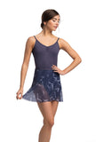 15" Wrap Skirt in Dragonfly Print Mesh - AW501DF
