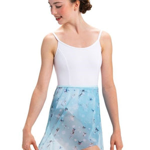 15" Wrap Skirt in Nutcracker Snowflake Print - AW501NU-22