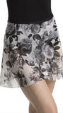 Girls 13" Wrap Skirt in Soft Floral Print - AW501SF G