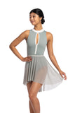 High Low Ballet Skirt in Mesh - AW514ME