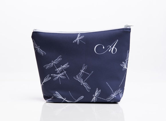 Make-up Bag in Dragonfly Print - AW901DF