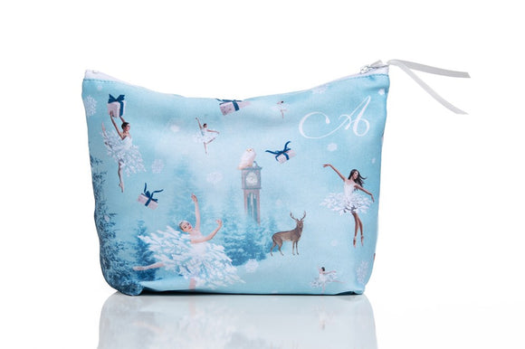 Make-up Bag in Nutcracker Snowflake Print - AW901NU-22