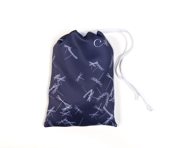 Shoe Bag in Dragonfly Print - AW902DF