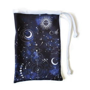 Shoe Bag in Night Sky Print - AW902NS