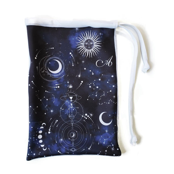 Shoe Bag in Night Sky Print - AW902NS