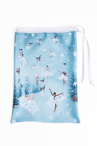 Shoe Bag in Nutcracker Snowflake Print - AW902NU-22