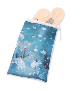 Shoe Bag in Nutcracker Ballerina Print - AW902NU-21