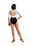 Evelyn with Mesh & Crushed Velvet - AW-B102